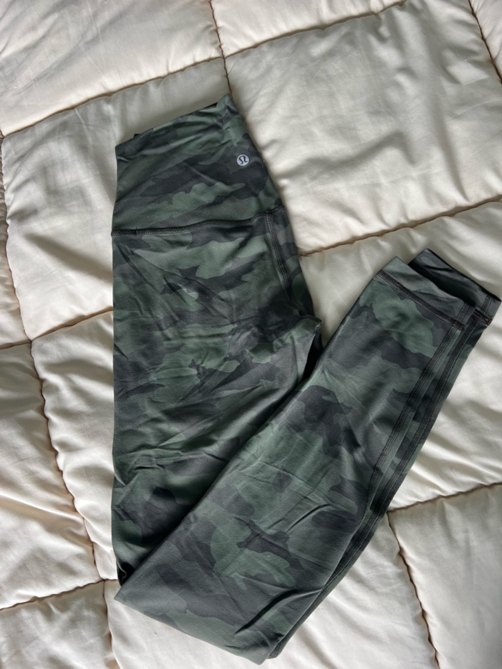 Lululemon Camo Align Leggings - Green Camo